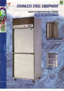 Chiller/freezer 2 door