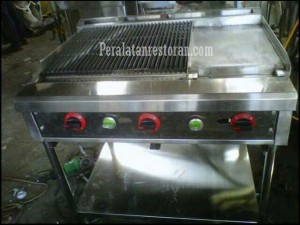griddle combo peralatan restoran