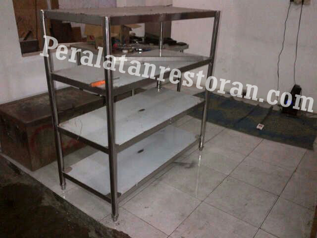 pan rack peralatan restoran