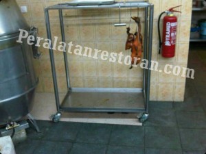 peralatan restoran Troly BBQ