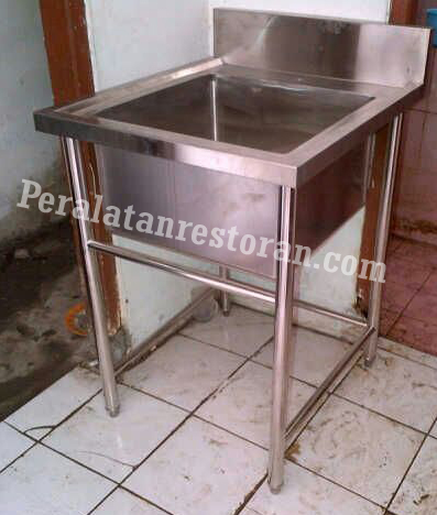 single sink peralatan dapur restoran